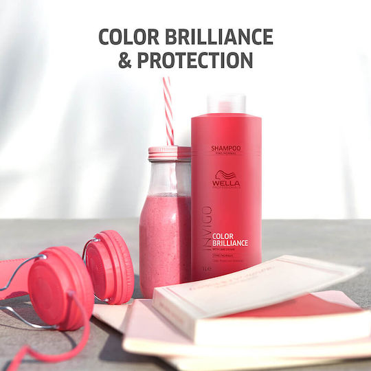 Wella Invigo Color Brilliance Σαμπουάν Αναδόμησης/Θρέψης & Διατήρησης Χρώματος για Βαμμένα Μαλλιά 1000ml