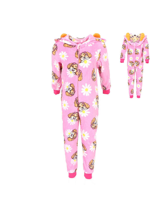 Nickelodeon Kids Onesie Pyjamas Winter Fleece ROZ Paw Patrol