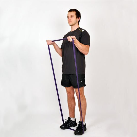 inSPORTline Resistance Band Hangy 13mm X-Light Λάστιχο Γυμναστικής Loop Πολύ Μαλακό Κόκκινο 1.02m