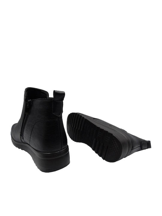 Stiefeletten Damen Schwarz
