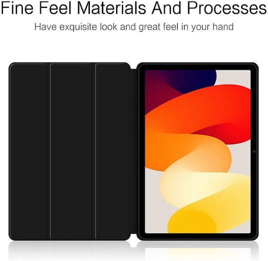 Revomag Redmi Flip Cover Σιλικόνης Μαύρο (Redmi Pad SE 11)