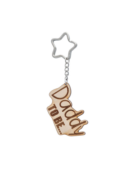 LifeLikes Keychain Daddy To Be Wooden