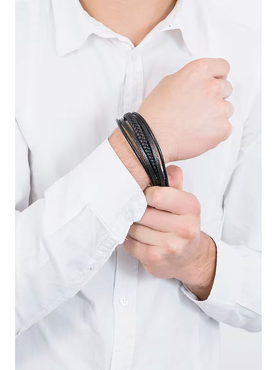 Lotus Watches Ανδρικό Βραχιόλι Δερμάτινο