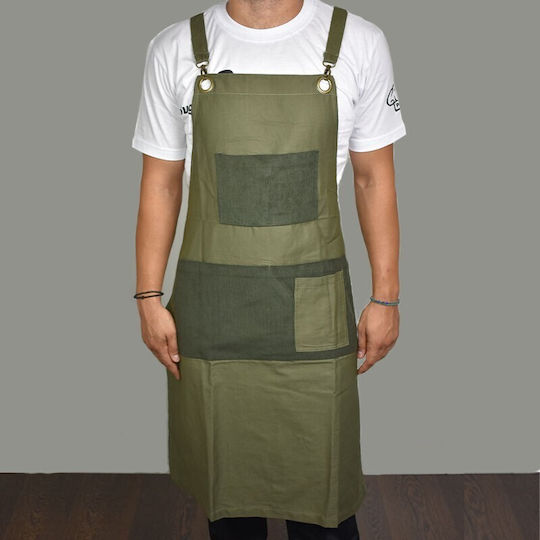 Tips Apron Full Body Khaki