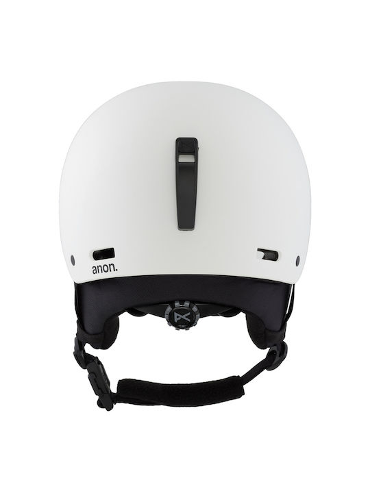 Anon Rime 3 Kids Helmet for Ski & Snowboard White