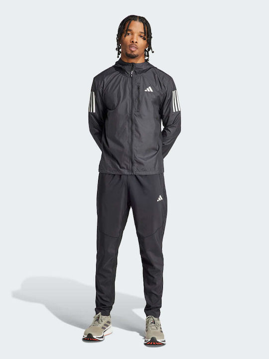 Own the Run Athletic Jacket Windproof Black