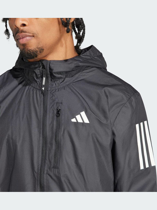 Own the Run Athletic Jacket Windproof Black
