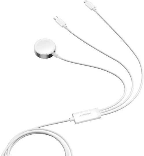 Joyroom Wearable Charger Apple Watch Whiteς