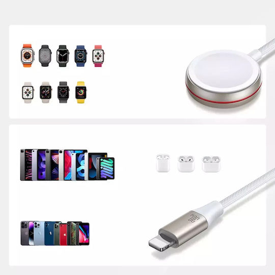 Joyroom Ladegerät für Apple Watch Weißς