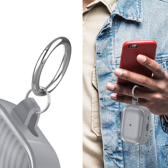 Sonique Carbon Brushed Калъф с кука в Меден цвят за Apple AirPods Pro 2