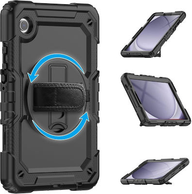 Tech-Protect Flip Cover Silicone Durable Black SAMSUNG GALAXY Tab A9+ PLUS 11.0 X210 / X215 / X216 607932