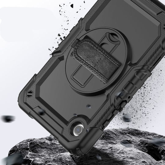 Tech-Protect Solid360 Armor Back Cover Rezistentă Negra (Samsung Galaxy Tab A9+ 11.0 X210/X215/X216) 607932