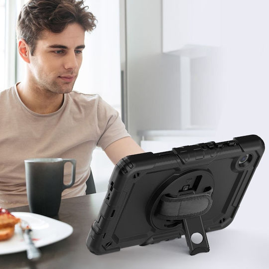 Tech-Protect Solid360 Armor Back Cover Rezistentă Negra (Samsung Galaxy Tab A9+ 11.0 X210/X215/X216) 607932