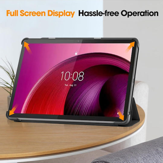 Lenovo Flip Cover Neagră (Lenovo Tab M10 5G 5G 10.6 Inch 2023)