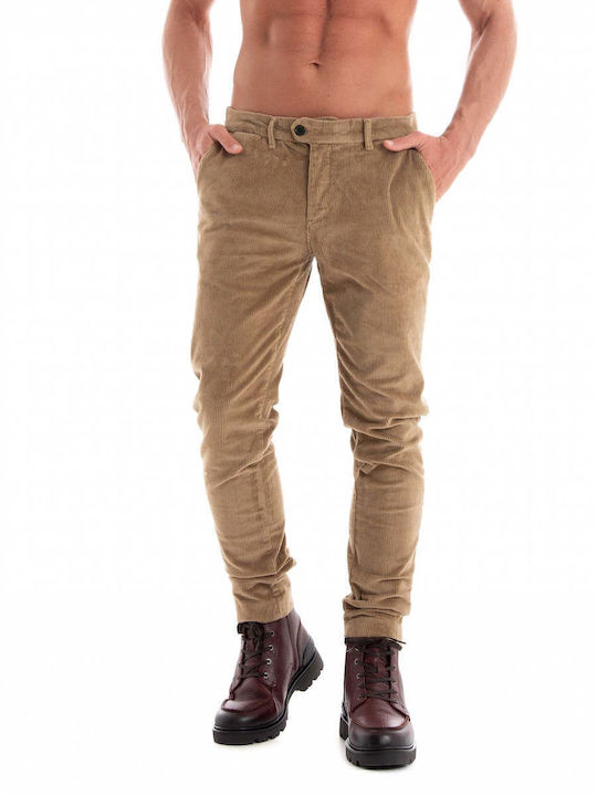 Dstrezzed Men's Trousers Chino Khaki