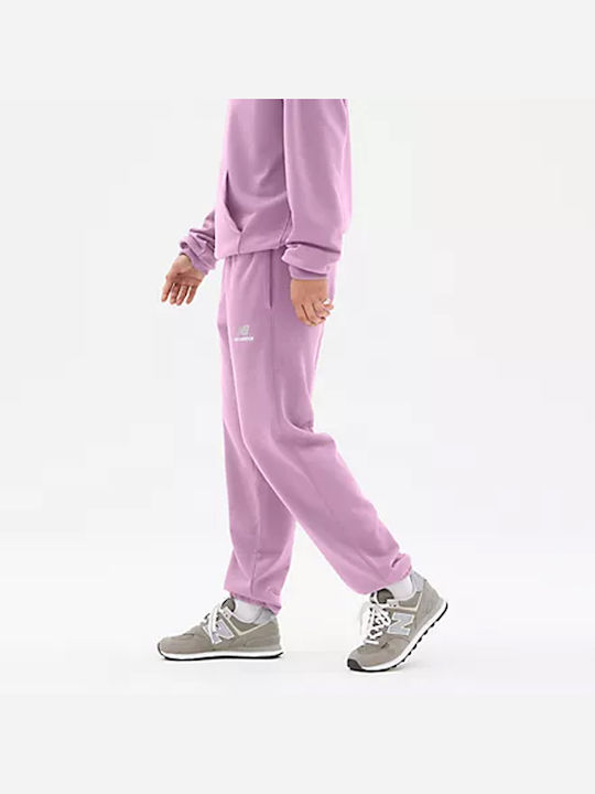 New Balance Damen-Sweatpants Lila