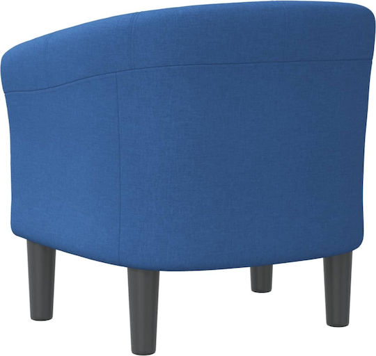 Barrel Sessel Blue 70x56x68cm