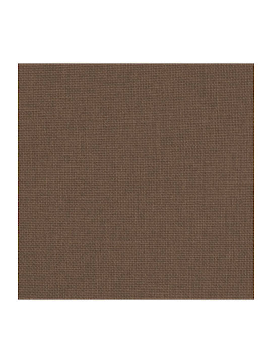 Μπάρελ Πολυθρόνα με Υποπόδιο Καφέ 70x56x68cm