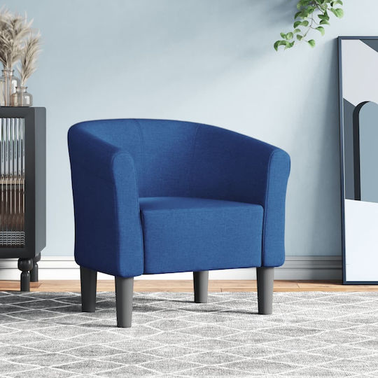 Barrel Sessel Blue 70x56x68cm