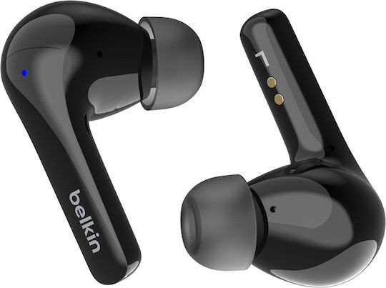 Belkin SoundForm Motion In-ear Bluetooth Handsfree Earphones with Sweat Resistance and Charging Case Black