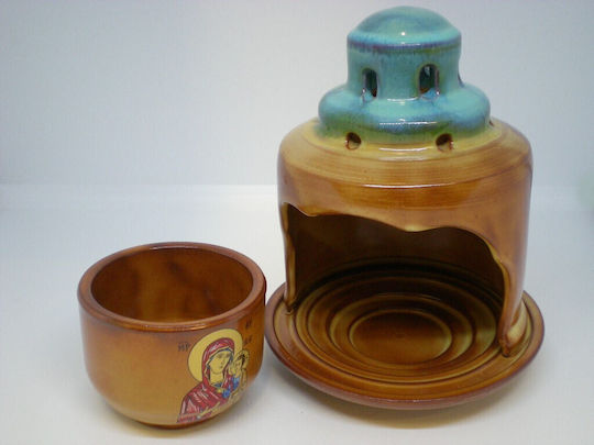Ceramic Vigil Oil Lamp 247483-249812