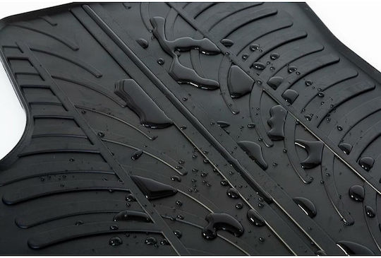 Auto Gs Set of Front and Rear Mats 4pcs for Ford B-Max 2015+ Black