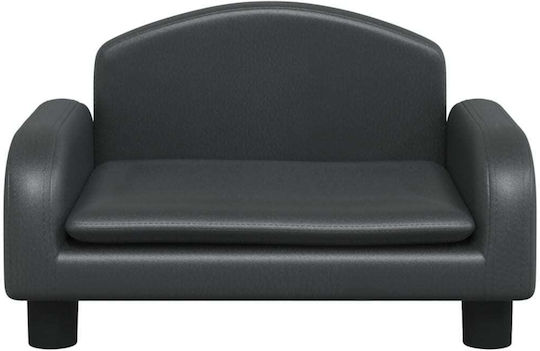 Детски Диван Черен 50x40x30бр