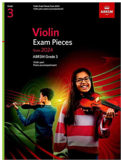 ABRSM Violin Exam Pieces 2024, Score & Part Grade 3 Παρτιτούρα για Βιολί