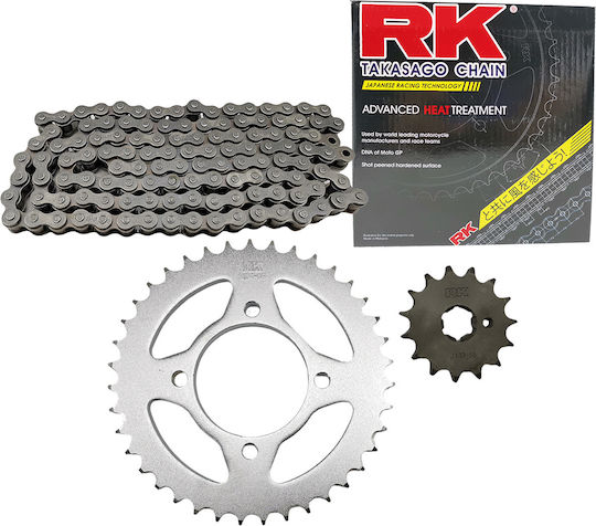 RK Chain & Sprocket Kit for Yamaha Crypton-X 135
