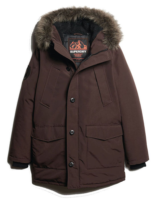 Everest Winter Jacket Parka Brown