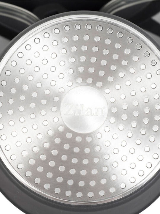 Zilan Cookware Set From Aluminum With Non-stick Coating 4pcs