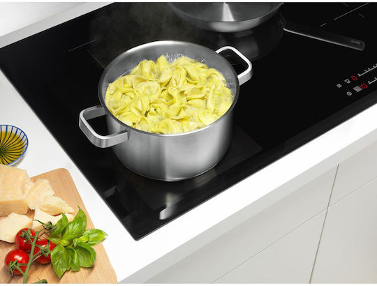 Electrolux Σετ Μαγειρικά Σκεύη από Ανοξείδωτο Ατσάλι Ασημί 3τμχ