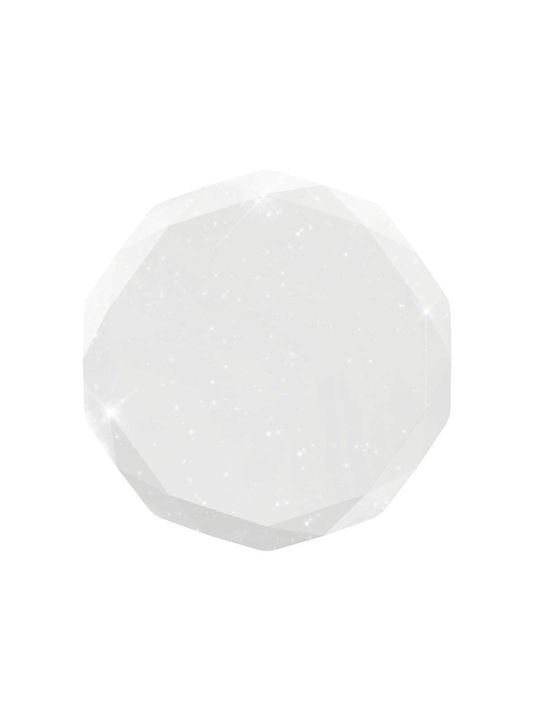 Modee Lighting Πλαφονιέρα Οροφής 40εκ. με Ενσωματωμένο LED και Τηλεχειριστήριο