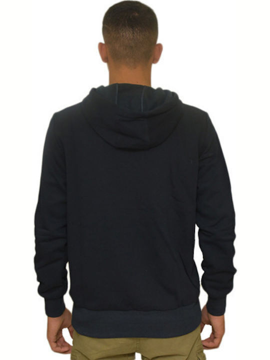 Paco & Co Men's Sweatshirt with Hood Navy Blue