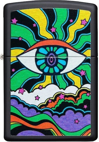 Zippo Eye Αντιανεμικός Αναπτήρας Φλόγας Πολύχρωμος