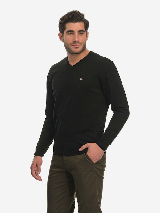 NYT Men's Long Sleeve Sweater Black