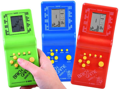 Jokomisiada Electronic Kids Handheld Console Tetris for 3++ Years