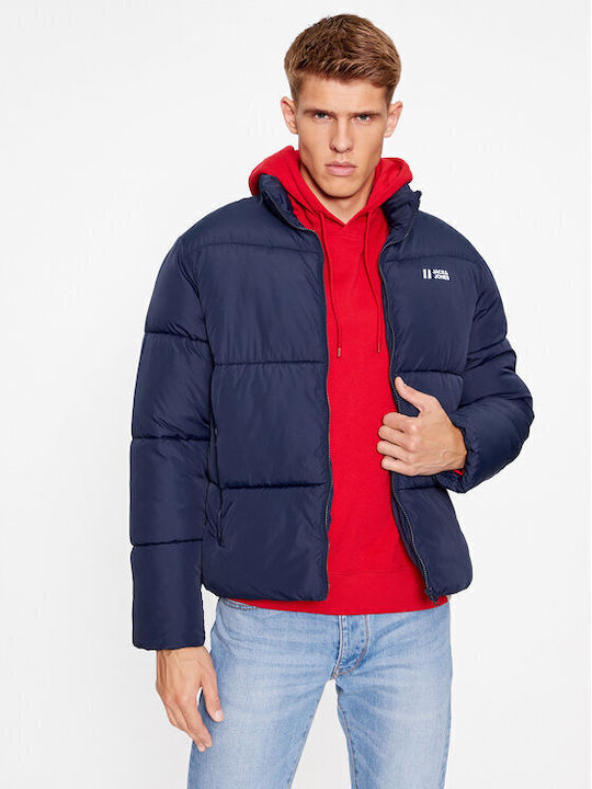 Winter Jacket Puffer Blue