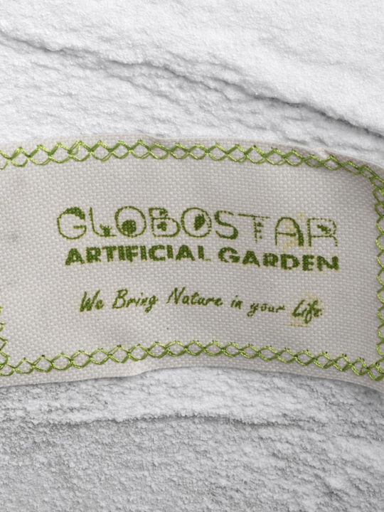 GloboStar Varenna Planter Polyester White with Stand 40x40x60cm.