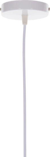 HomeMarkt Green Bell Ceiling Light with E27 Socket 25x25x26cm