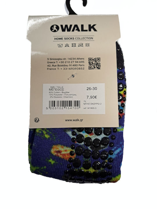 Walk Παιδικές Κάλτσες Μακριές Robot Μπλε