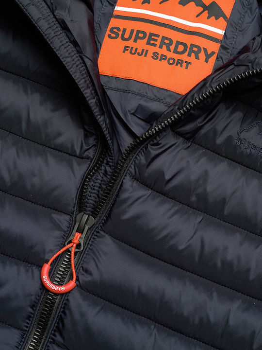 Fuji Athletic Jacket Waterproof Navy Blue
