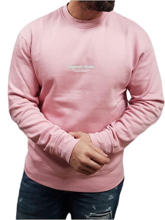 Jack & Jones Herren Sweatshirt Rosa