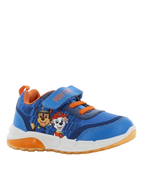 Nickelodeon Kinder-Sneaker Anatomisch mit Lichtern Blau