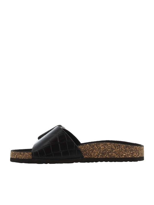 Women's Flat Sandals Anatomic in Black Color
