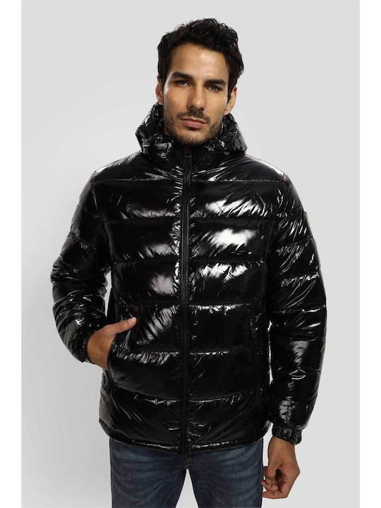 Winter Jacke Puffer Wasserdicht und Winddicht Schwarz