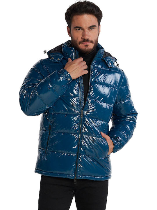 Winter Jacke Puffer Wasserdicht und Winddicht PETROL