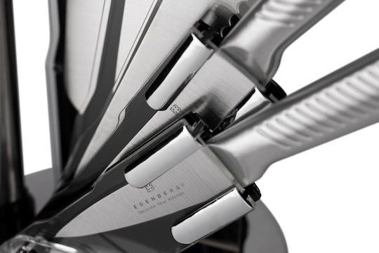 Edenberg Knife Set with Block from Stainless Steel 8pcs