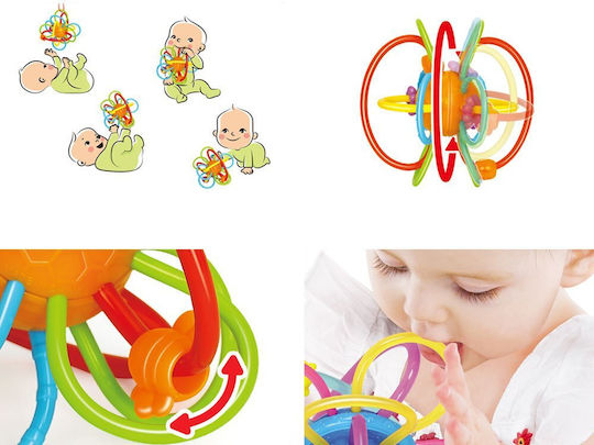 Hola Toys Μασητική Κουδουνίστρα Οδοντοφυΐας από Πλαστικό για 3 m+