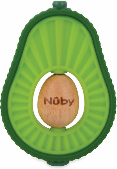 Nuby Avocado Silicone Teether for 6 Months+